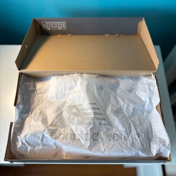 New Balance, M8 / W9.5, Raincloud with shadow grey and silver metallic - Picture 6 of 8